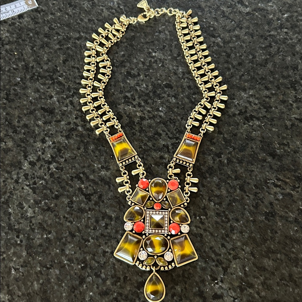 Silpada Bronze and Coral Necklace